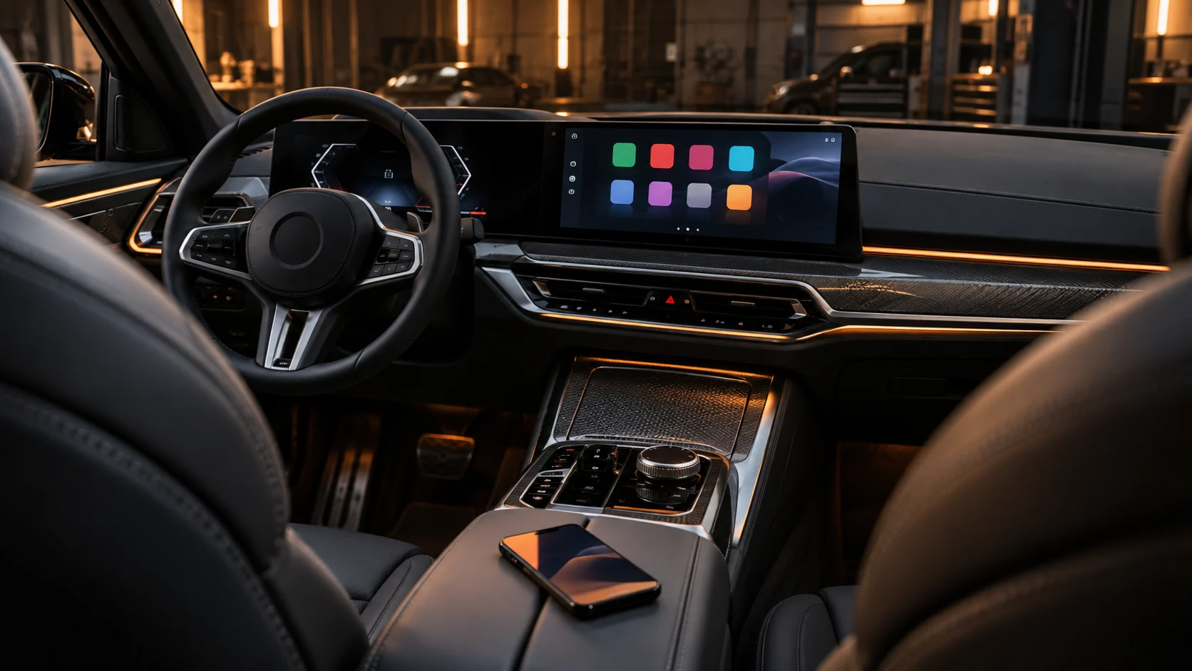 Иллюстрация к статье «Apple CarPlay в BMW: подключение, активация и совместимость»