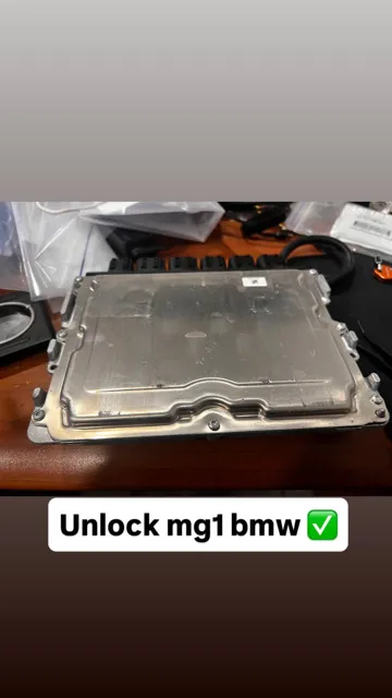 Подготовка к чип-тюнингу BMW: разблокировка блока MG1