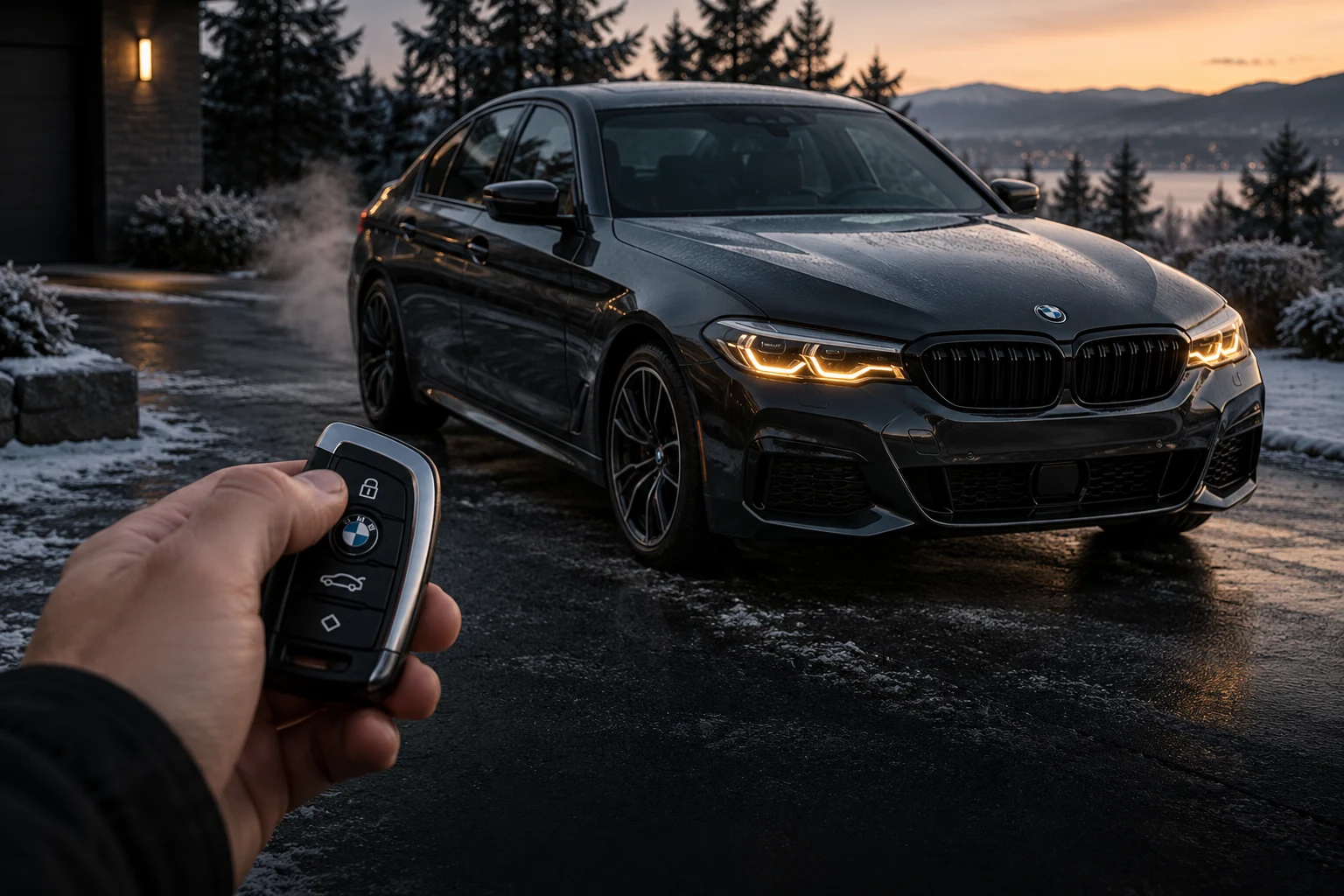 Активация штатного автозапуска BMW G-серии
